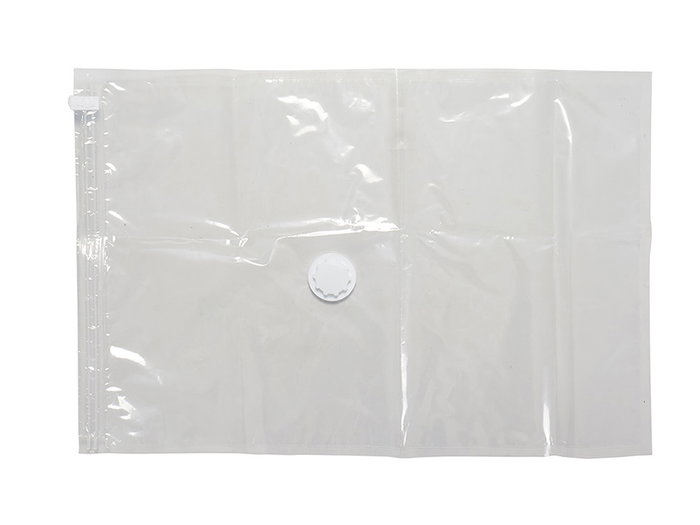 Kipit Bolsa de Vacío 60x80 cm, Fragancias Surtidas, Reducción de Volumen 70%, Plástico Transparente (36 Unidades)