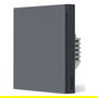 Aqara WS-EUK01-G Interruptor de Pared Inteligente H1, sin Neutro, Un Solo Botón, Gris, ZigBee, Compatible con HomeKit