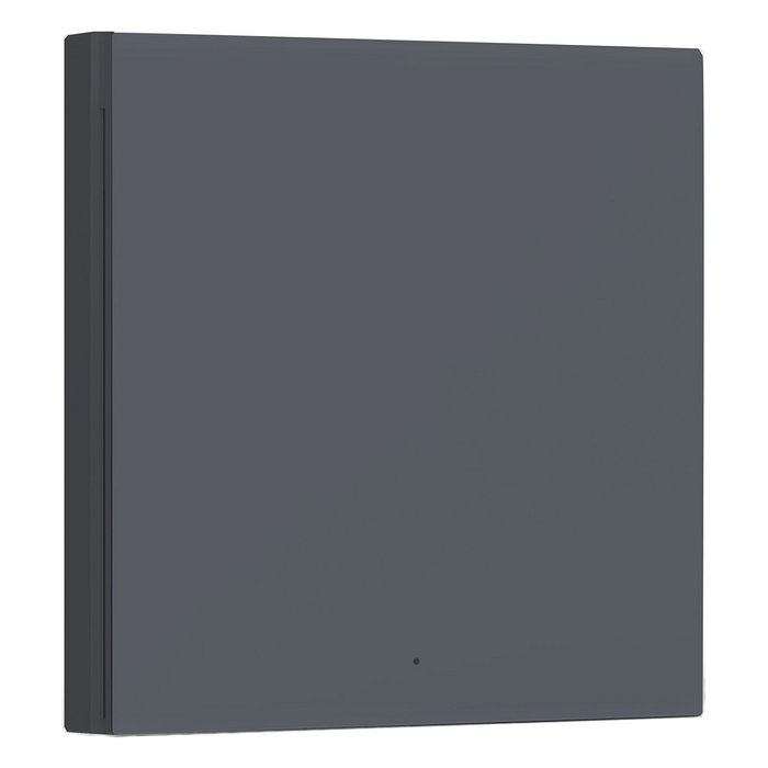 Aqara Smart Wall Switch H1 Gris (Sin Neutro, Un Solo Pulsador)