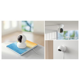 Reolink E330 Cámara de Seguridad WiFi IP 5MP Interior/Exterior con Visión Nocturna 12m, Micrófono, Seguimiento Automático y Google Assistant