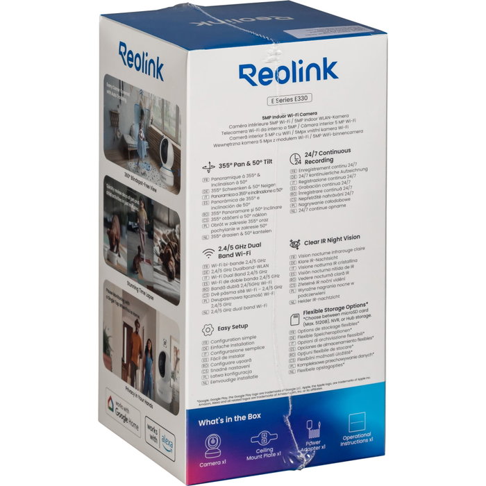 Reolink E Series E330 Cámara de Seguridad 5MP WiFi/PoE