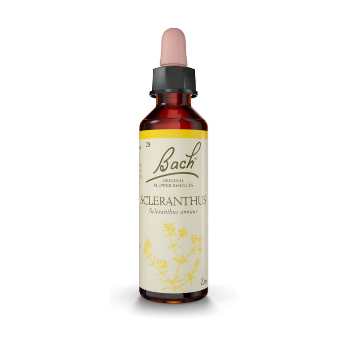 Bach Original Scleranthus Nº 28 Flores de Bach 20ml Bach Original Scleranthus Nº 28 Flores de Bach 20ml