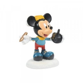 Enesco Figura Disney Mickey & Minnie Hecha a Mano en Resina de Piedra de Alta Calidad