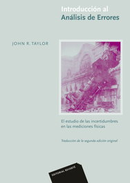 Introducción al análisis de errores, John R. Taylor - REVERTE