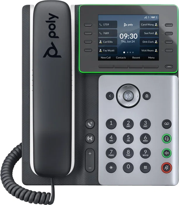 HP Poly Edge E300 Teléfono IP con PoE