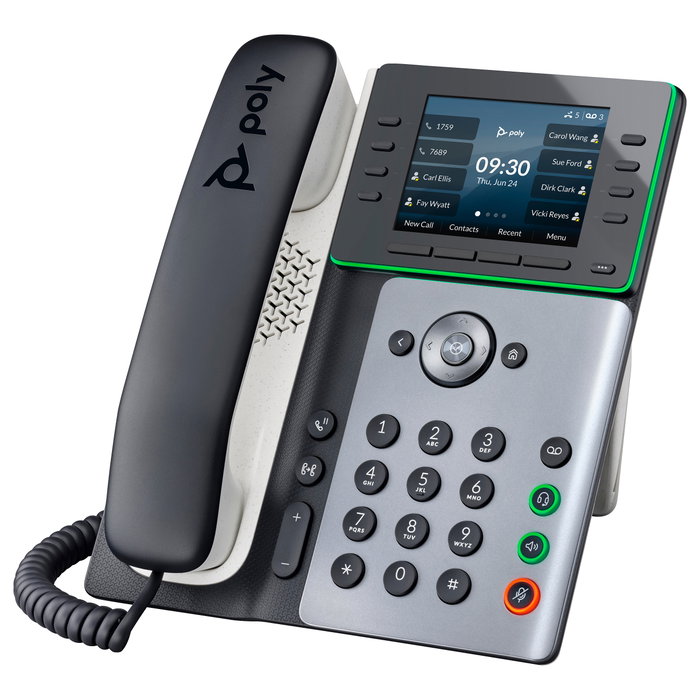 HP Poly Edge E300 Teléfono IP con PoE