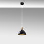Opviq 10830 Lámpara de Araña Bohemia Estilo Industrial Escandinavo Metal Negro y Antiguo 21 x 21 cm