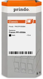 Prindo Cartucho de tinta negro PRICPFI050BK Classic 70ml