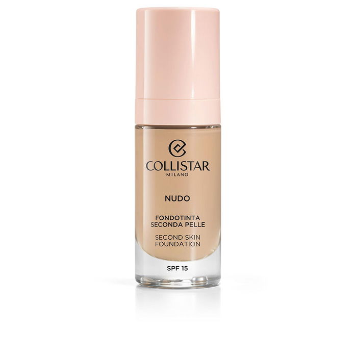 Collistar NUDO Fondo Maquillaje Segunda Piel SPF15 #2R-Beige Rosato 30 ml Collistar NUDO Fondo Maquillaje Segunda Piel SPF15 #2R-Beige Rosato 30 ml