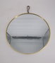 DKD Home Decor Espejo Metal 40x40 Dorado