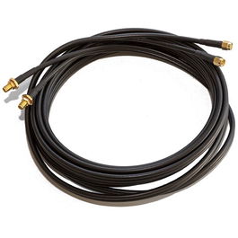 Poynting A-CAB-92 Cable Twin HDF-195 de Baja Pérdida de 5m SMA-Macho a SMA-Hembra