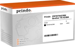 Prindo Classic XL Tóner Negro compatible con Brother TN-423BK