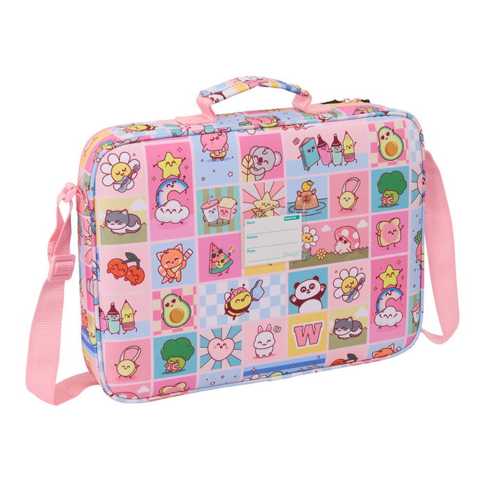 Safta Cartera Extraescolar Mr. Wonderful Comic Safta Cartera Extraescolar Mr. Wonderful Comic