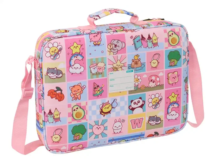 Safta Cartera Extraescolar Mr. Wonderful Comic Safta Cartera Extraescolar Mr. Wonderful Comic