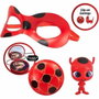 Bandai Disfraz de Ladybug - Set de transformación con máscara, yoyo y pendientes de Kwami Tikki