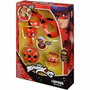Bandai Disfraz de Ladybug - Set de transformación con máscara, yoyo y pendientes de Kwami Tikki