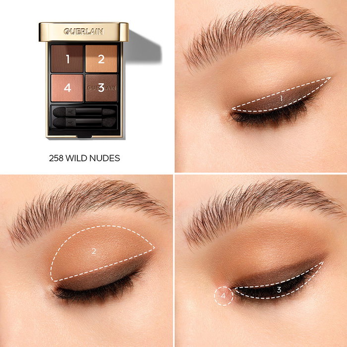 GUERLAIN Ombres G Paleta de Sombras 258 Wild Nudes