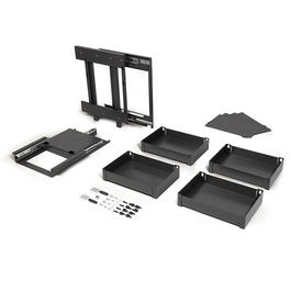 MENAGE CONFORT Bastidor Extraíble Rinconero Nova Flat Acabado Antracita con Cierre Amortiguado