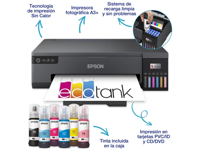 Epson EcoTank ET-18100 Impresora Fotográfica A3+ de 6 Colores Epson EcoTank ET-18100 Impresora Fotográfica A3+ de 6 Colores