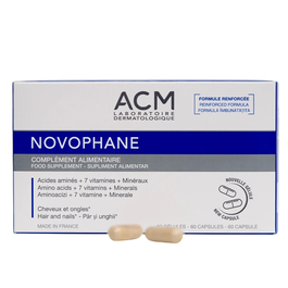 Novophane, Strengthen Hair & Nails, Cápsulas, 60 pzs