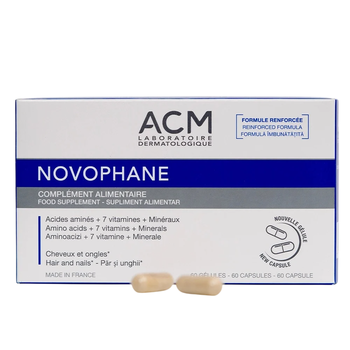 Novophane, Strengthen Hair & Nails, Cápsulas, 60 pzs Novophane, Strengthen Hair & Nails, Cápsulas, 60 pzs
