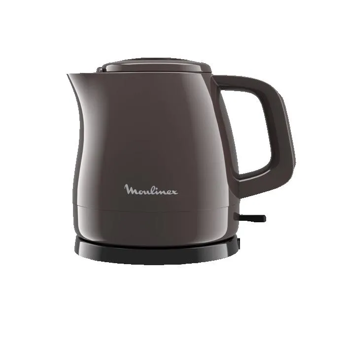 Moulinex Hervidor eléctrico inalámbrico, 0,8 L, Filtro antical, Apagado automático, Tapa con cerradura, Rio BY153910