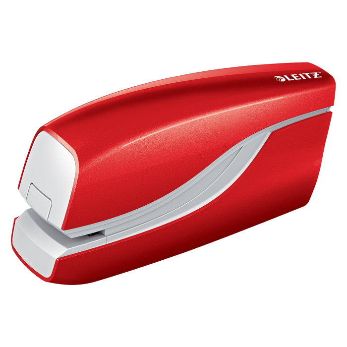 LEITZ Grapadora eléctrica NeXXt Series WOW 5566 rojo metálico LEITZ Grapadora eléctrica NeXXt Series WOW 5566 rojo metálico