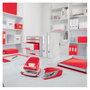 LEITZ Grapadora eléctrica NeXXt Series WOW 5566 rojo metálico
