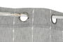 DKD Home Decor Cortina Bordada Gris 140x260 cm