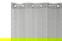 DKD Home Decor Cortina Urban Line dots 23 Gris Poliéster 260 x 260 x 140 cm (2 Unidades)