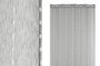 DKD Home Decor Cortina Bordada Gris 140x260 cm
