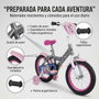 Huffy Bicicleta Minnie con Ruedas de 14 Pulgadas para Niñas de 4 a 6 Años - Modelo Huffy14"
