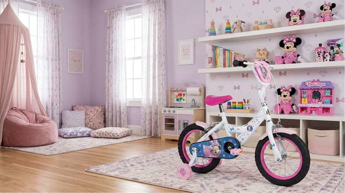 Huffy Bicicleta Minnie con Ruedas de 14 Pulgadas para Niñas de 4 a 6 Años - Modelo Huffy14" Huffy Bicicleta Minnie con Ruedas de 14 Pulgadas para Niñas de 4 a 6 Años - Modelo Huffy14"