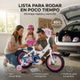 Huffy Bicicleta Minnie con Ruedas de 14 Pulgadas para Niñas de 4 a 6 Años - Modelo Huffy14"