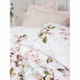 Aucune Juego de Cama Beige 100% Algodón con Funda Nórdica y 2 Fundas de Almohada