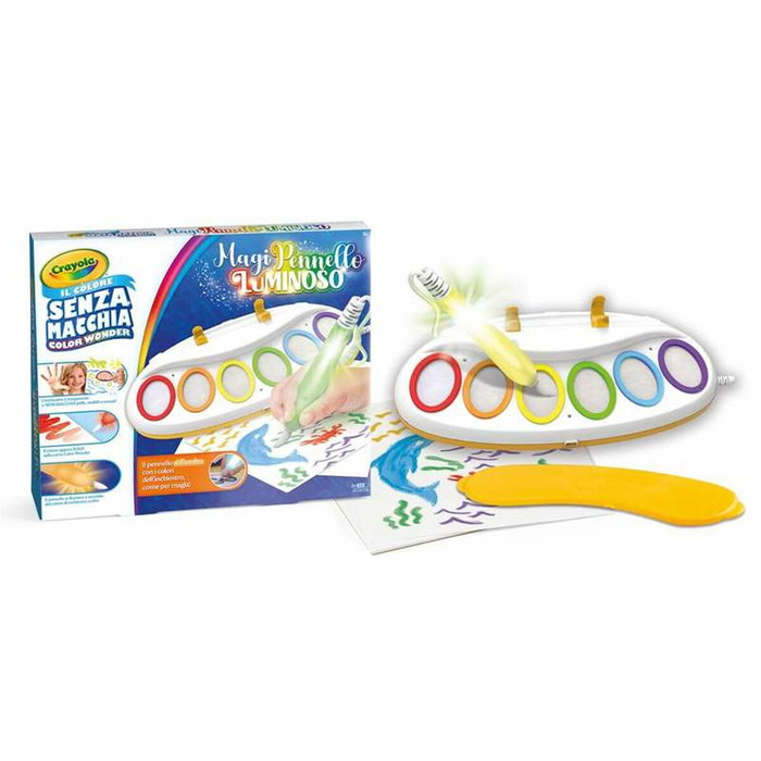 Crayola Color Wonder Pincel Mágico Luminoso Crayola Color Wonder Pincel Mágico Luminoso