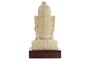 DKD Home Decor Busto de Deidad Javanesa en Cemento