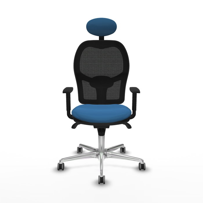 PIQUERAS Y CRESPO Silla de oficina Jorquera Azul claro y Negro PIQUERAS Y CRESPO Silla de oficina Jorquera Azul claro y Negro