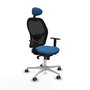 PIQUERAS Y CRESPO Silla de oficina Jorquera Azul claro y Negro