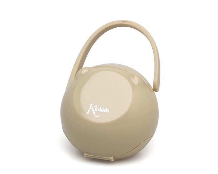 KioKids Portachupetes con Gancho Beige +0 meses