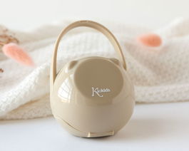 KioKids Portachupetes con Gancho Beige +0 meses