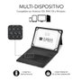 Subblim Keytab Pro BT Trendy Mármol Blanco Funda con Teclado