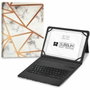 Subblim Keytab Pro BT Trendy Mármol Blanco Funda con Teclado