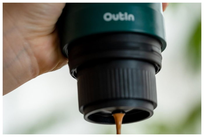 OutIn Nano Máquina Espresso Azul Verde OutIn Nano Máquina Espresso Azul Verde