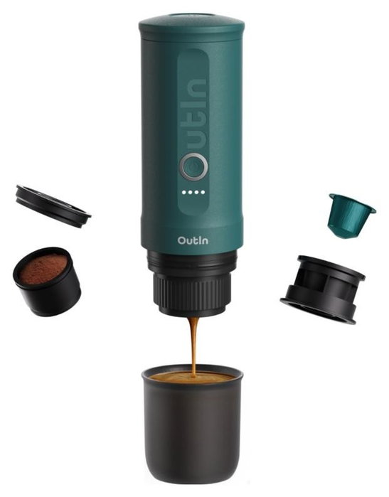 OutIn Nano Máquina Espresso Azul Verde OutIn Nano Máquina Espresso Azul Verde