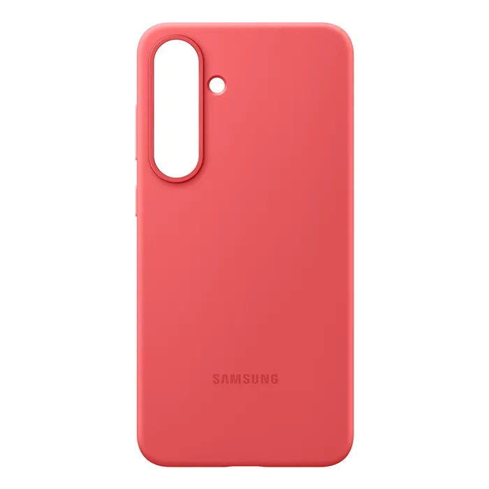 Samsung SAM1735374245096 Funda de silicona coral para Galaxy S25+ Samsung SAM1735374245096 Funda de silicona coral para Galaxy S25+