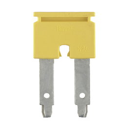 Weidmüller ZQV 16/2 Puente de conexión transversal amarillo