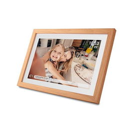 Denver PFF-1040LW Frameo Marco Digital 10.1 Pulgadas IPS 1280x800 16GB WiFi USB-C Madera