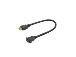 Vivolink Cable HDMI F/M para placa de pared