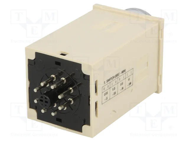 LOVATO ELECTRIC 31L48TPBM240 Relé de tiempo DPDT 24-240VAC LOVATO ELECTRIC 31L48TPBM240 Relé de tiempo DPDT 24-240VAC